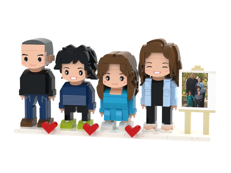 מיניבריקס - דמויות לגו בעיצוב אישי