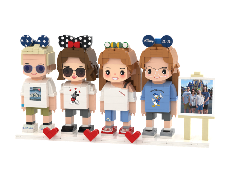 מיניבריקס - דמויות לגו בעיצוב אישי