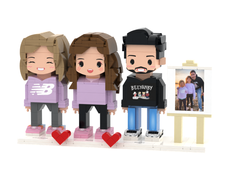 מיניבריקס - דמויות לגו בעיצוב אישי